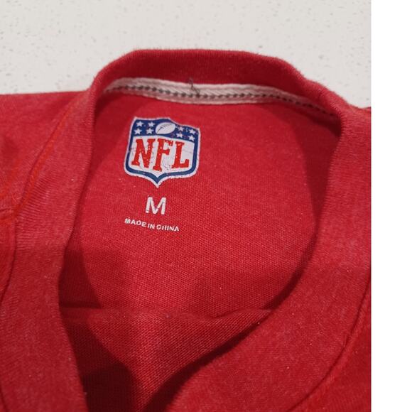 NFL Houston Super Bowl LI Men's T-shirt Red Size Medium - Picture 3 of 5